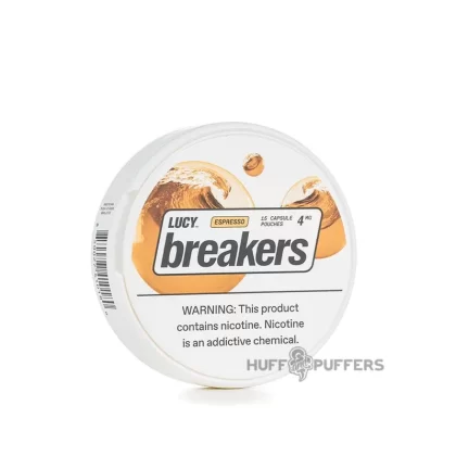 Lucy Breakers Nicotine Pouches – Espresso - Nicotine Strength#4mg>8mg