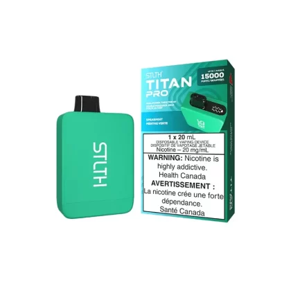 STLTH TITAN PRO DISPOSABLE – SPEARMINT