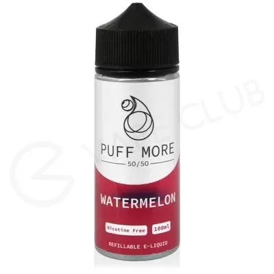 Watermelon Shortfill E-Liquid by Puff More 100ml