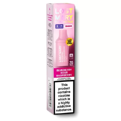 Blueberry Sour Raspberry BM600 Pods by Lost Mary - Ecigarettedirect Co