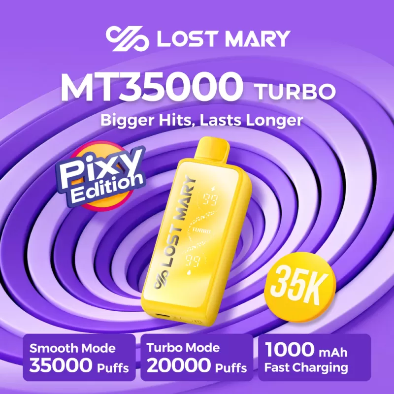Lost Mary MT35K "Pixy Edition" Disposable Device - 35,000 Puffs - Orange Pixy
