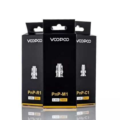 VooPoo PnP Replacement Coils - Pack of 5 - Pack of 5 - 0.8 ohm PnP TM2