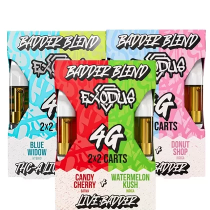 Exodus THCA Badder Blend Cartridges | 4g