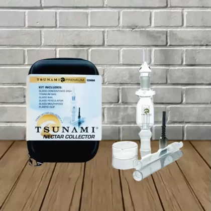 Tsunami Glass Nectar Collector Kit - size#10mm>14mm>18mm