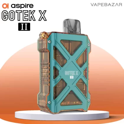 Aspire GoTek X II Pod Kit – Pine Green - Pod Kit / Aspire Gotek X 2 / 800 mAh / 4,5ml / USB-C
