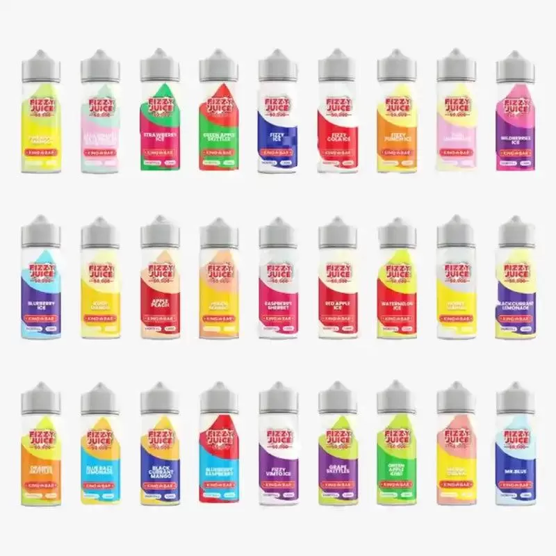 Fizzy Juice 50000 100ml E Liquid - Green Apple Skits