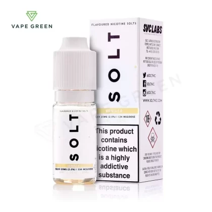 Vanilla Nic Salt E-Liquid by SOLT - Eliquidsupply