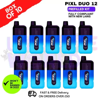 Blue Edition Pixl Duo 12 Pod Kit Box Of 10 – ONLY £71.99