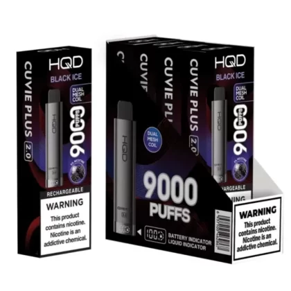 HQD Cuvie Plus 2.0 Disposable Vape 9000 Puffs – Best Vape Kits UAE - Vapesmokezone
