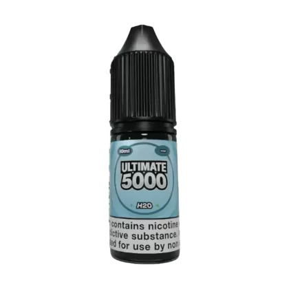 H2O Saltnic vape Juice by Ultimate 5000 - 10 Pack - Strength
