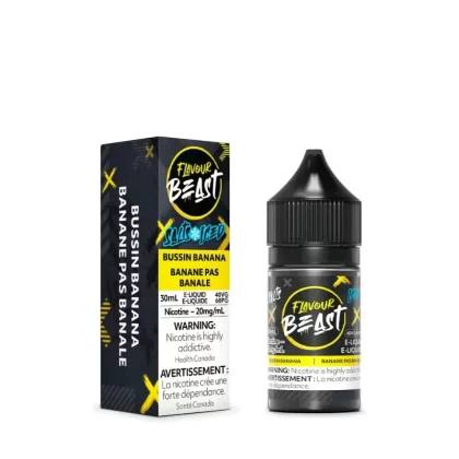 Flavour Beast E-Liquid Bussin Banana Iced Salt