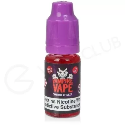 Cherry Breeze E-Liquid by Vampire Vape - Ecigpremium