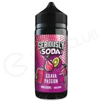 Guava Passion Shortfill E-Liquid by Seriously Soda 100ml - Ecigpremium
