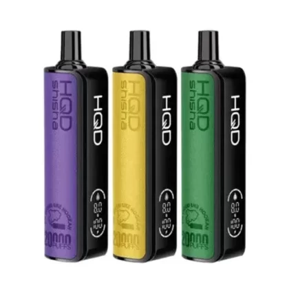 HQD Shisha 20K Hookah Disposable Vape Device – 6PK