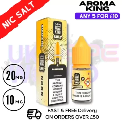 Banana ICE – Aroma King Nic Salt