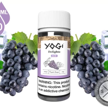 Purple Grape Ice by YOGI Delights 100ml