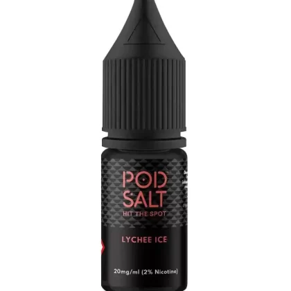 Pod Salt Core Lychee Ice Nic Salt Vape Juice - 11mg