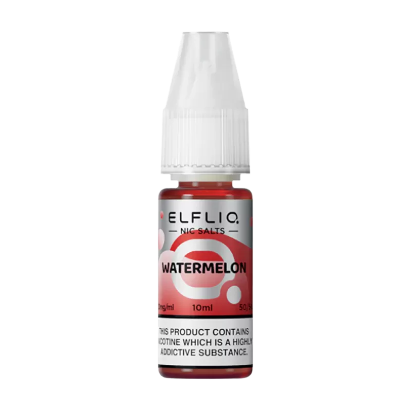 Watermelon Elfliq Nic Salt by Elfbar - 10ml - 5mg
