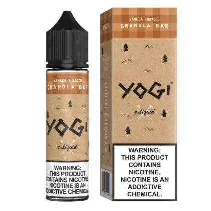 Vanilla Tobacco Granola Bar – Yogi E-Liquid – 60mL - Vape Product; Vape Product, Vape Product