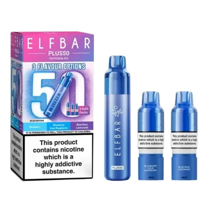 Elf Bar Plus 50 Vape Kit Box of 5
