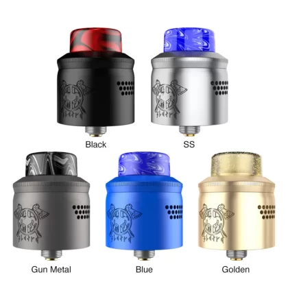 Mechlyfe x AmbitionZ Vaper Slatra Mesh BF RDA 25mm - Gun Metal