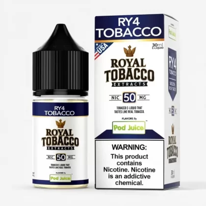 RY4 Tobacco Salt Smooth Caramel Nicotine Salt - Vape Product; Vape Product, Vape Product (C18CFA)
