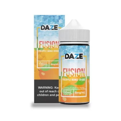Pineapple Mango Orange Iced by 7Daze Fusion 100mL - 3MG