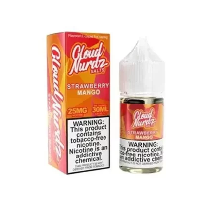 Strawberry Mango Nicotine Salt by Cloud Nurdz - Size#30ml~Nicotine#25MG>50MG