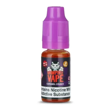Caramel Crunch E-Liquid by Vampire Vape (10ml) - Vapekit Co