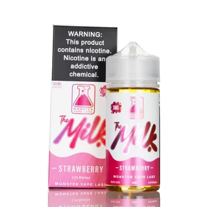 The Milk E-Liquid - Strawberry - 100mL - 6mg
