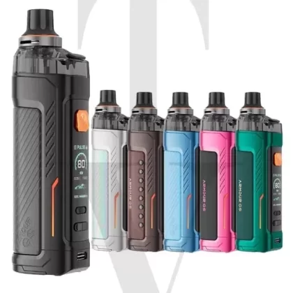 VAPORESSO ARMOUR GS POD VAPE KIT - Select Your Colour#BLACK>BLUE>BROWN>GREEN>PINK>SILVER>Blackcurrant Passionfruit>Blue Sour Razz Watermelon>Blueberry Peach Fizz>Blueberry Sour Strawberry>Ch
