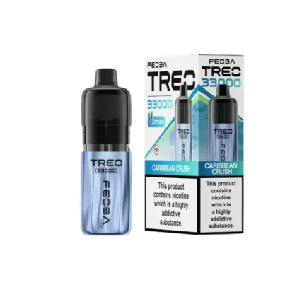 Feoba Treo 33K Prefilled Pod Vape Kit - Red Berry Lime