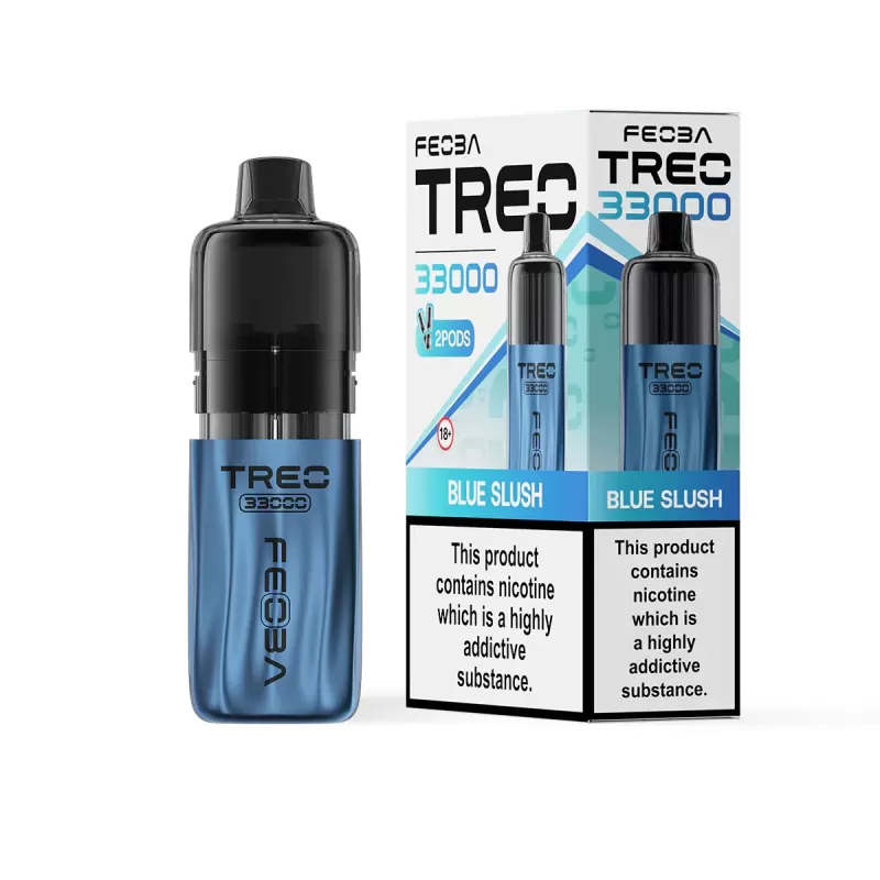 Feoba Treo 33K Prefilled Pod Vape Kit - Red Berry Lime - Image 3