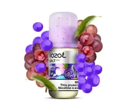 VOZOL PRIME PURPLE CANDY SALT VAPE ELIQUID