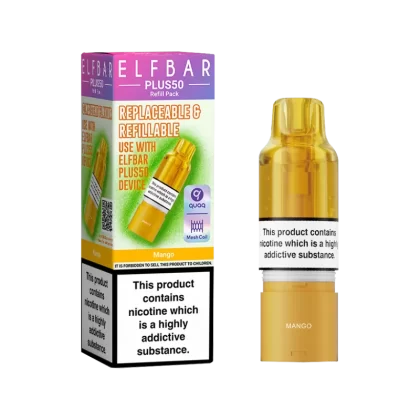 Mango ElfBar Plus 50 Refill Pack - Ecigwizard