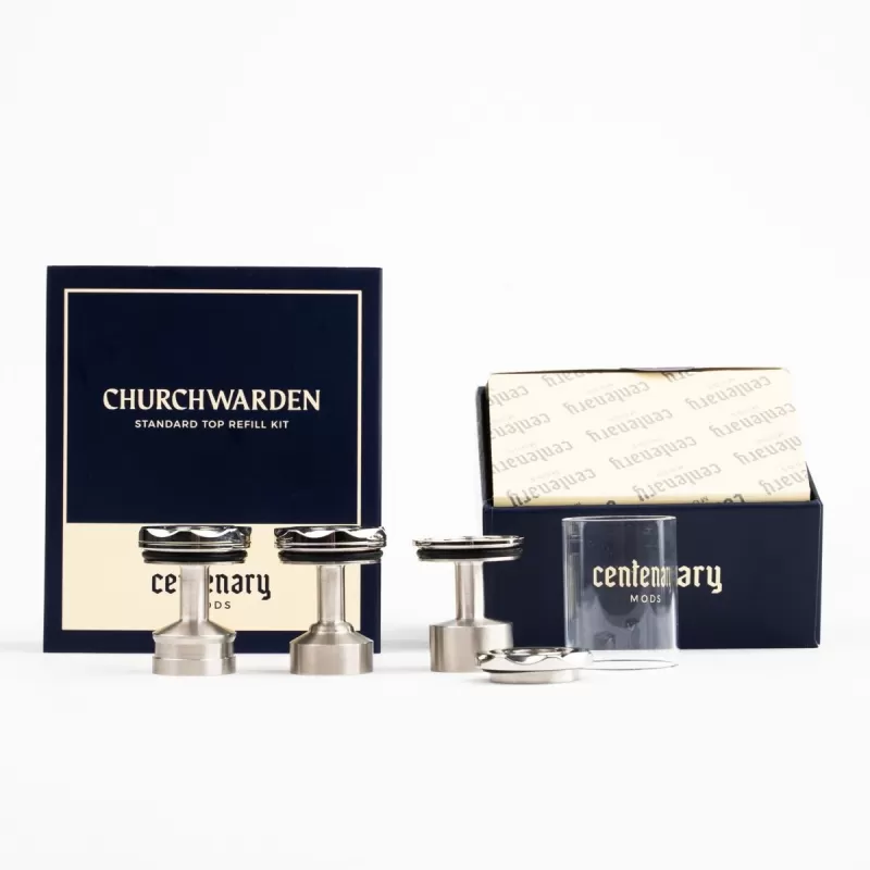 Diplomat MTL RTA Churchwarden Standard Top Refill Kit – Centenary Mods