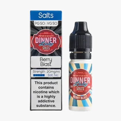 Berry Blast Nic Salt E-Liquid by Dinner Lady - 10mg