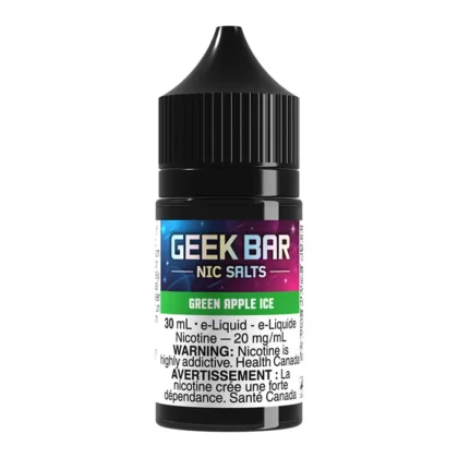 Geek Bar Salt Nic E-Liquid - Green Apple Ice 30ml - 20mg/ml