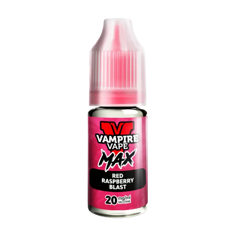 Red Raspberry Blast Vampire Vape Max Nic Salt - 5mg - Vape Product