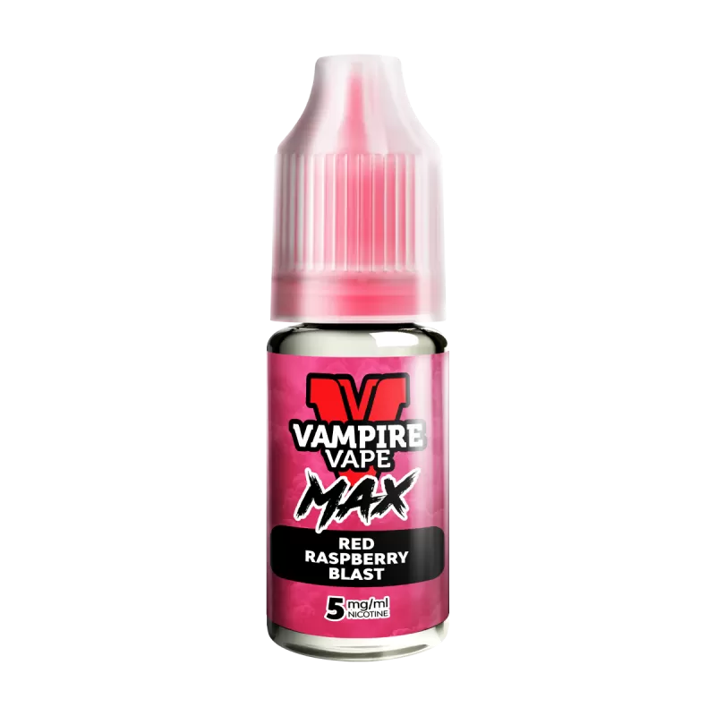 Red Raspberry Blast Vampire Vape Max Nic Salt - 5mg - Vape Product - Image 2