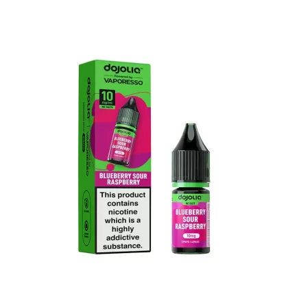 DojoLiq Blueberry Sour Raspberry 10ml Nic Salt E-Liquid by Vaporesso - 10mg