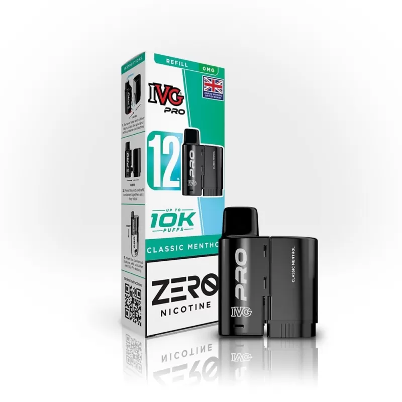 IVG Pro 12 Refill Pods - 0 Nicotine - Image 3