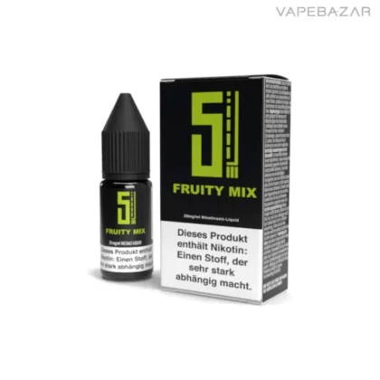 5EL Nikotinsalz Liquid – Fruity Mix - Vapebazar