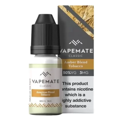 Amber Blend Tobacco E-Liquid by Vapemate (10ml) - Vapekit Co