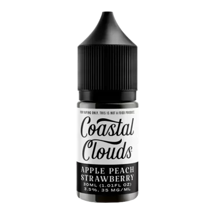 Apple Peach Strawberry Coastal Clouds Salt Nic - Customer Group#Consumer~Nicotine#35mg>50mg~Size#Single