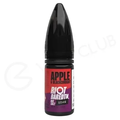 Apple & Blackcurrant Nic Salt E-Liquid by Riot Bar Edition