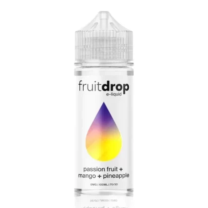 Passionfruit Mango Pineapple By Drop Eliquid 100ml Shortfill