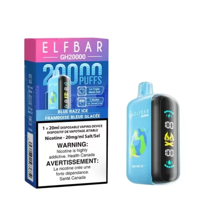 ELF BAR GH 20K- BLUE RAZZ ICE