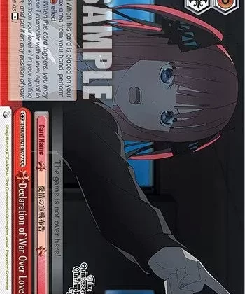 Declaration of War Over Love (5HY/W101-E077 CC) [The Quintessential Quintuplets Movie]