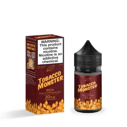Rich by Tobacco Monster Salt Series 30mL - Vaporider Deals